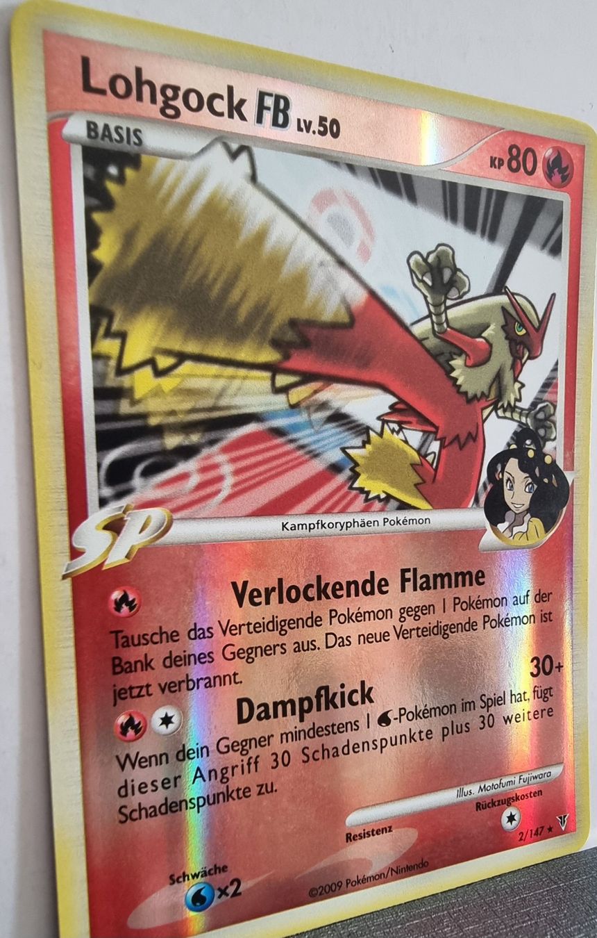 Pokémon Sammelbilder & Trading cards: Pokémon Lohgock reverse Holo 2009 - Platin DE 2/147 – Gebraucht aus Roggwil BE von S_Cards 3