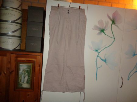*** beige Hose *** / zum zusammenziehen mit Leinen