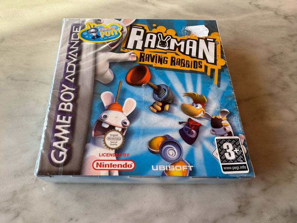RAYMAN RAVING RABBIDS SPIEL FÜR NINTENDO GAME BOY ADVANCE (Neu und ...