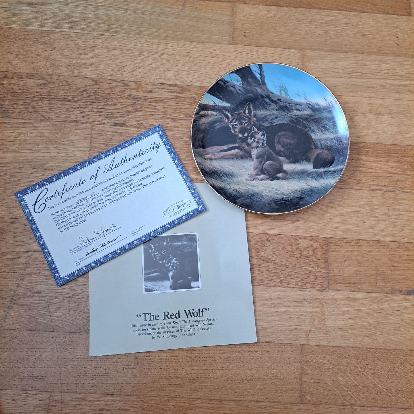 Piatti: Sammelteller "Der Rote Wolf" von Will Nelson, 1989, Top! – Nuovo (secondo la descrizione) da Thörigen venduto da Humeli