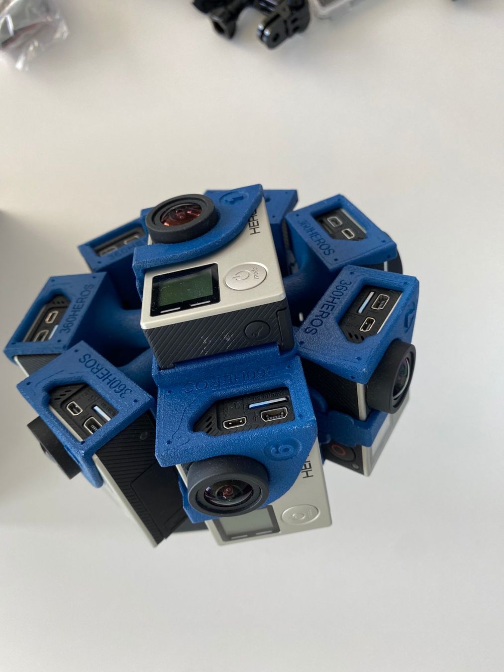 360° Camera Frame mit 10 GoPro Hero 4 Black – Komplett-Set | Kaufen auf ...