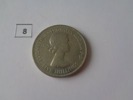 Münze 5 Shillings 1960  Elizabeth II - VZ - England