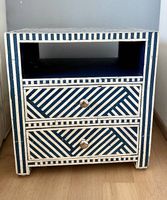 Zwei Nachttische, Bone-Inlay, handwerkskunst