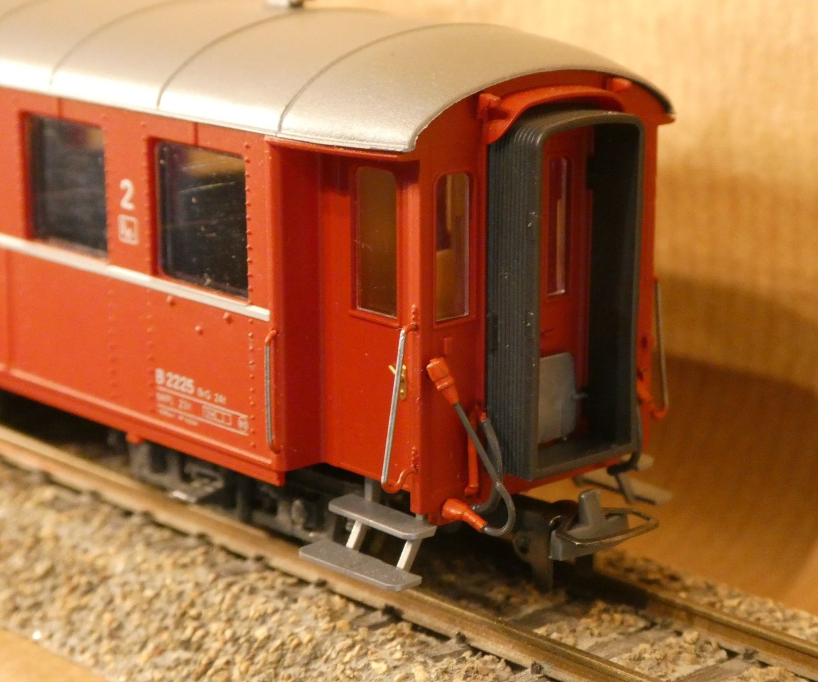 Bemo Modellini di ferrovie: Bemo RhB schwerer Stahlwagen 2.-Kl. Senkfenster – Nuovo (secondo la descrizione) da Muri b. Bern venduto da Malagueno 6