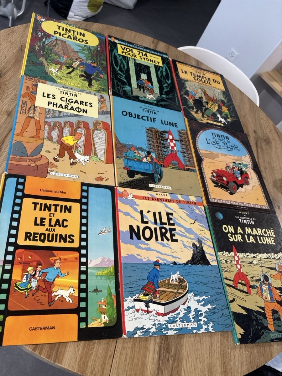 Fumetti: BD Tintin originales 1966/1967 – Usato da Cressier NE venduto da lop_95t8 1