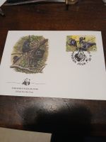 WWF enveloppe Premier Jour, timbre Gorille rare, 1985 ! 