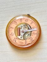 Pop Swatch Uhr gelb rund gebraucht