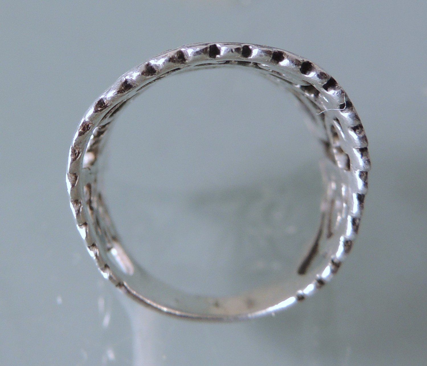 Anelli: Silber 925 Fingerring Gr. 53 – Usato da Waldenburg venduto da schaller707 5