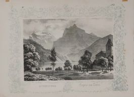 Weesen Lithographie 1840