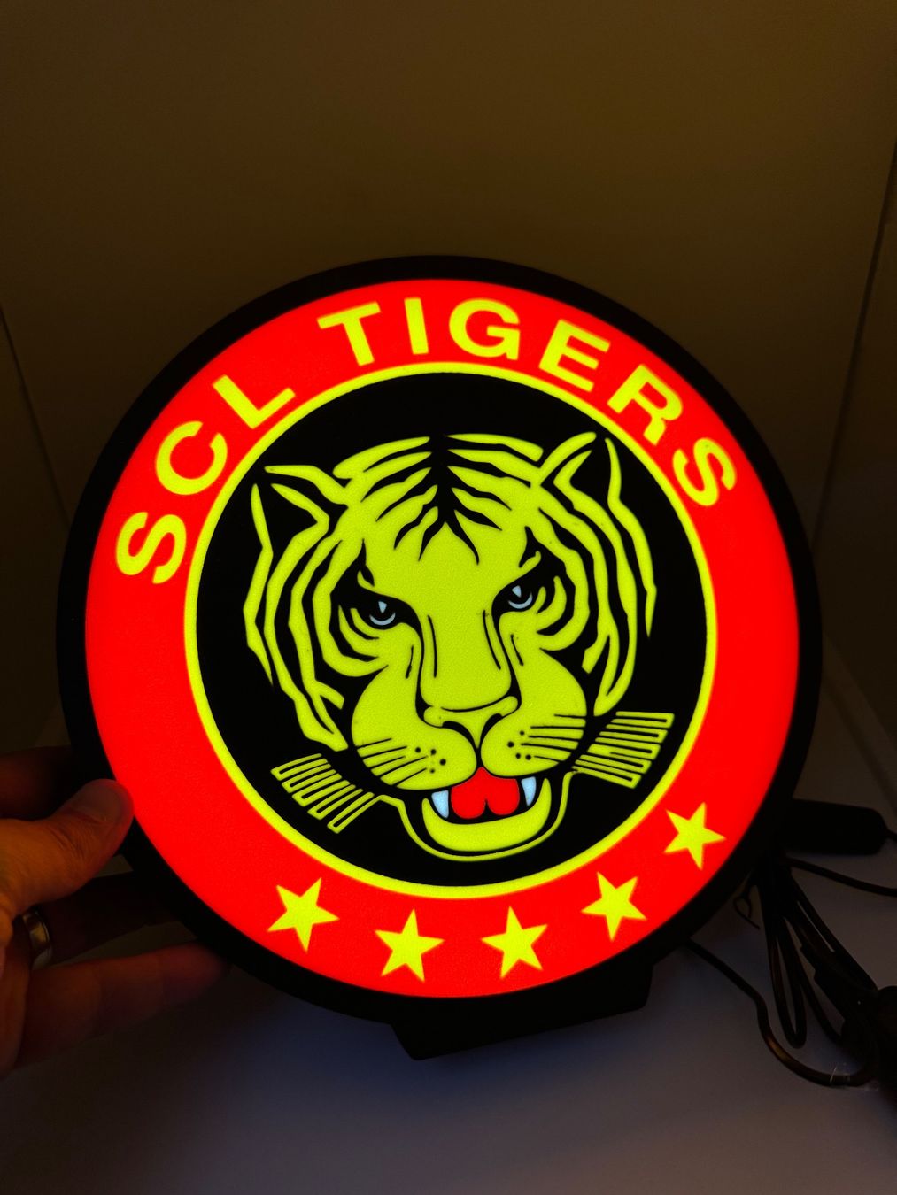 Lampade: Lightbox lumière led Hockey SCL TIGERS – Nuovo (secondo la descrizione) da Vicques venduto da PAMB3D 3