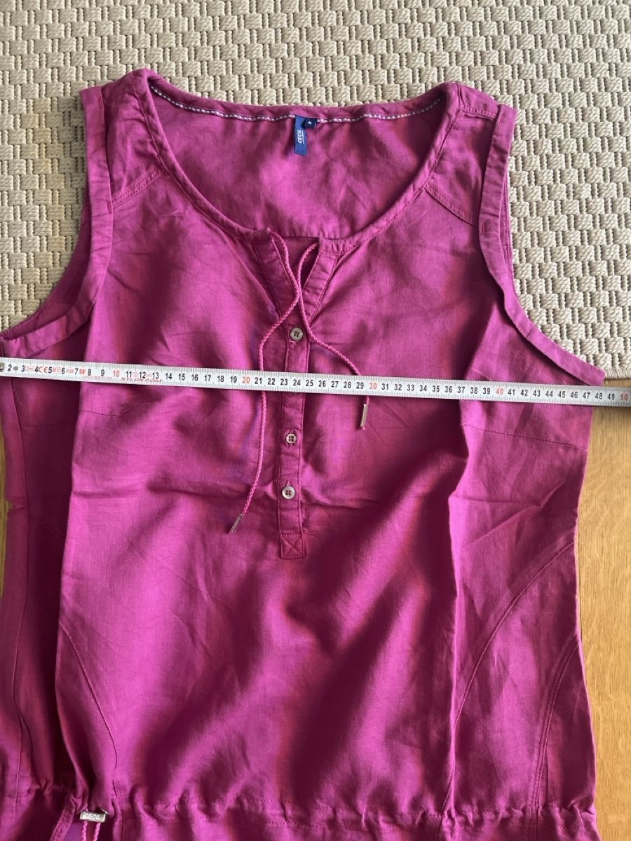 Cecil Top: Leinentop, Cecil, violet, M – Usato da Solothurn venduto da Bobesch08 7