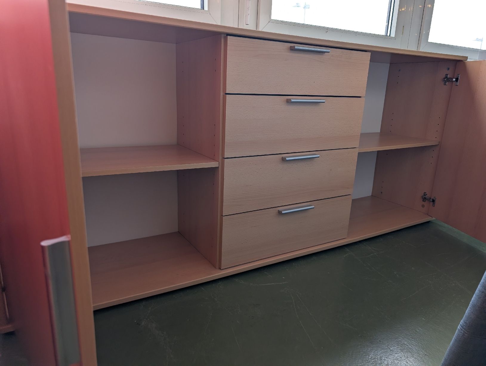 Cassettiere: Sideboard Buche-Dekor mit 4 Schubladen – Usato da Pratteln venduto da Cartonsducoeur_bl 3