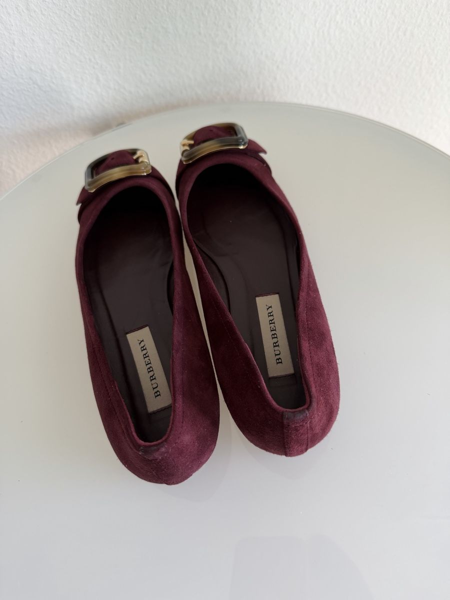 Burberry Scarpe da donna: Chaussures en daim Burberry – Usato da Cressier FR venduto da Kvito4ka 9