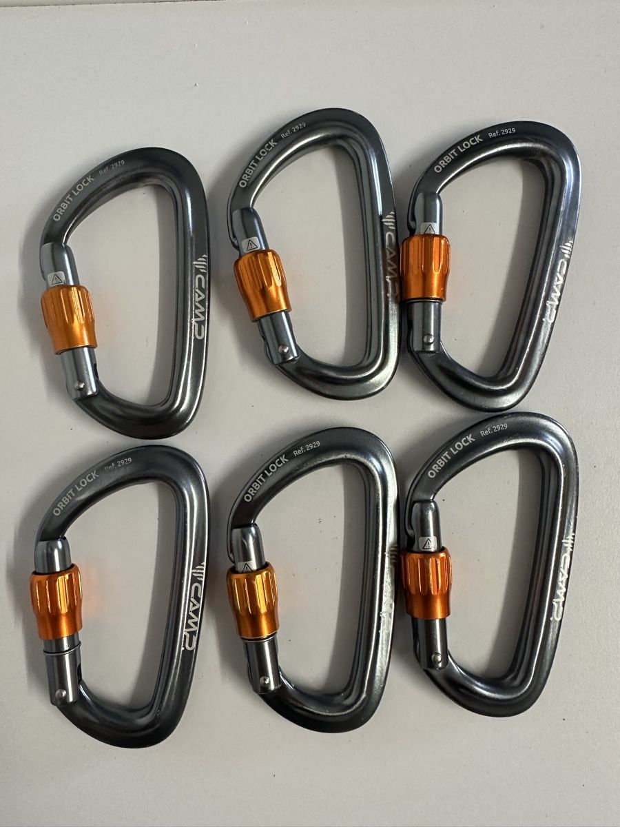 Kletterausrüstungen: Orbit Lock Karabiner 3er Pack camp – Gebraucht aus locarno von rav_5ll7 1