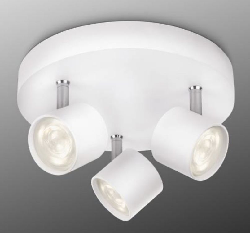 Philips myLiving Runner 3er LED Spot Wand-/Deckenlampe (Gebraucht) in