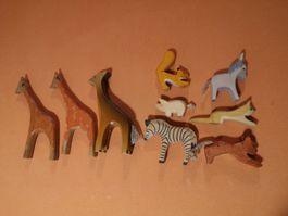 HOLZTIERE LOT (OSTHEIMER ETC...) 