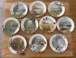 Peter Barrett Sammelteller Set 10 Stk Royal Worcester