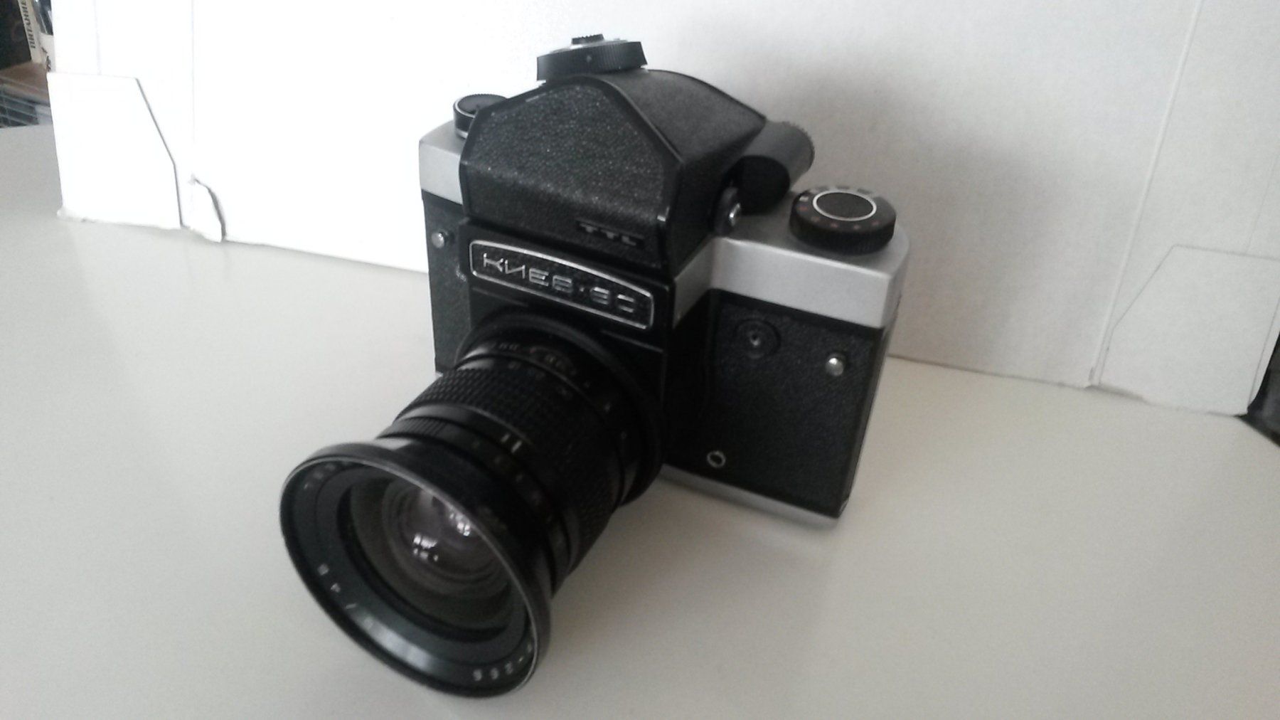 Kamera: KIEV 60 TTL + Obj. 45 mm , analog.  testé ok – Gebraucht aus Lausanne von asdyx 3