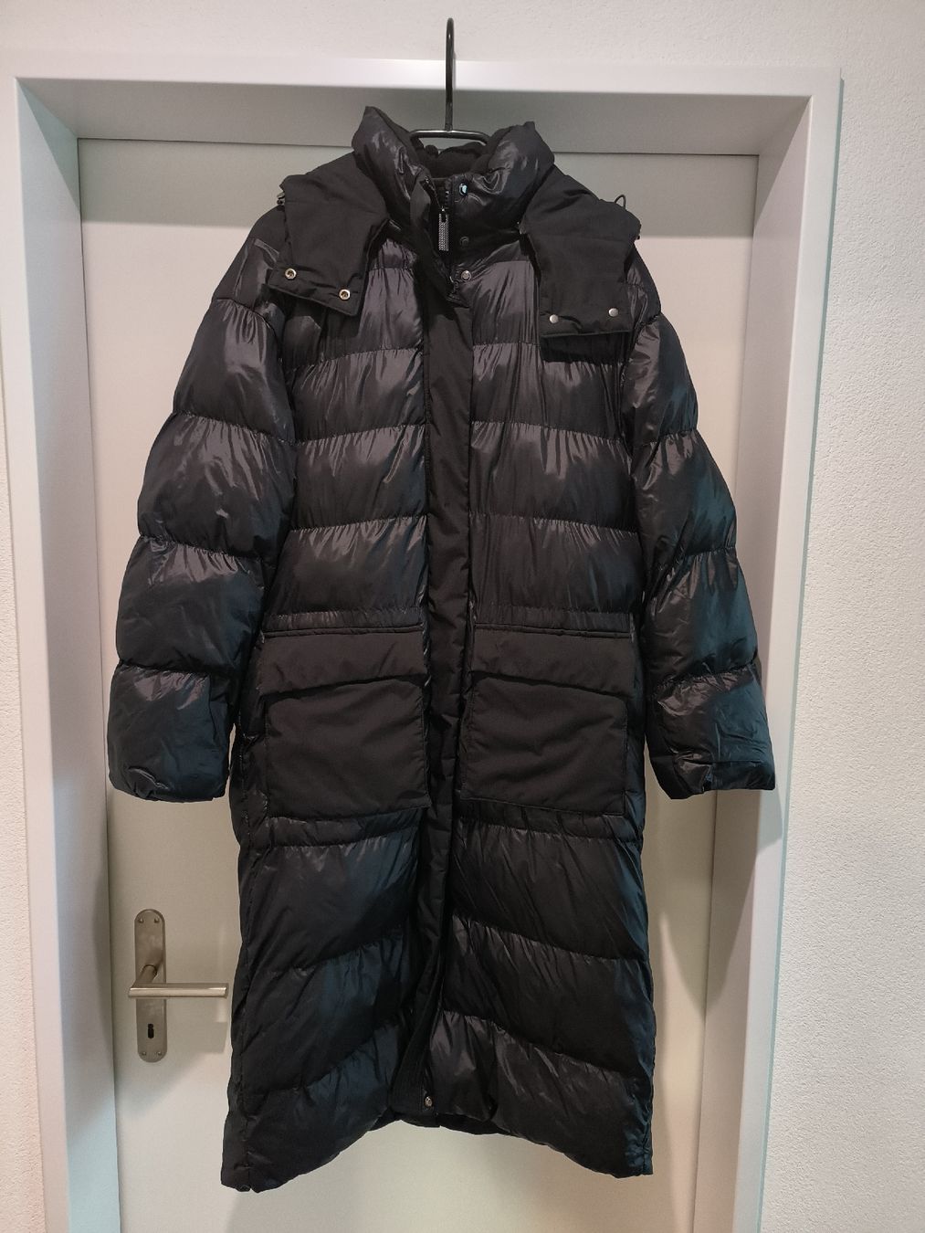 Fuchs Schmitt Cappotti: Langer Wintermantel schwarz, Grösse S – Nuovo (secondo la descrizione) da Arbon venduto da sch_q2pz