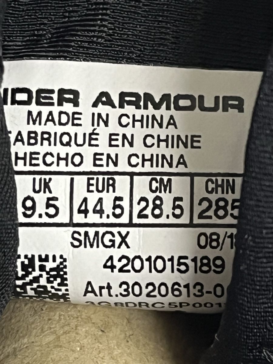 Under Armour Chaussures hommes: Under Armour Schuhe SC 3Zero II Gr. 44.5 – Neuf avec emballage d'origine à Zürich par Luca-g79 3
