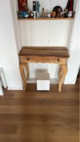 Garderobe Massivholz Unikat geschwungen
