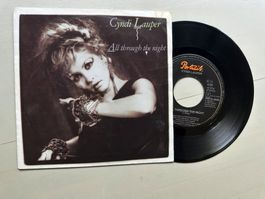 CYNDI LAUPER tolle Single All through the nigh Kult 80's