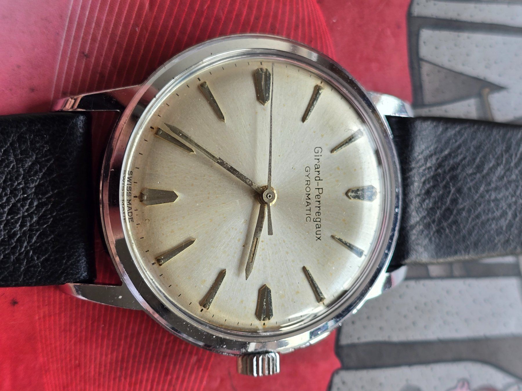 Girard-Perregaux Uhren: 311 Girard Perregaux Gyromatic ca1960 Wunderschoen – Gebraucht aus Muri AG von Corredor 1