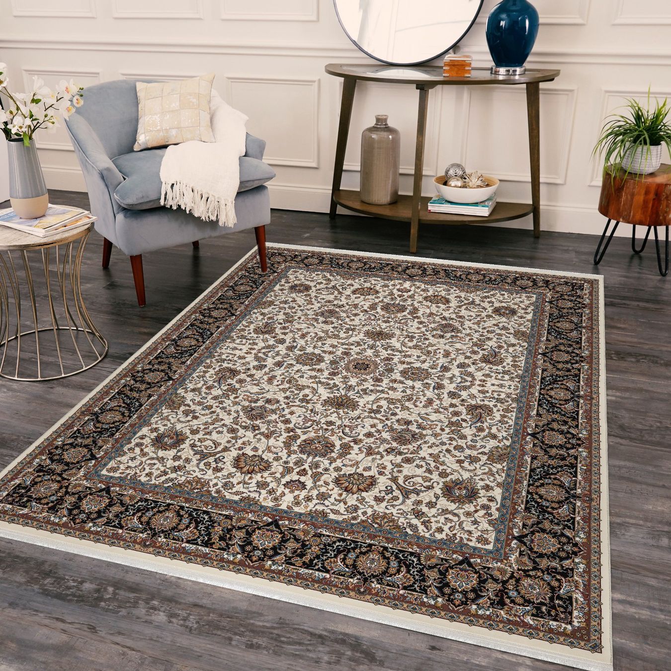 Tappeti: Schöner Orientteppich, beige gemustert, 200x300cm – Nuovo e nell'imballaggio originale da Birmensdorf ZH venduto da azad110
