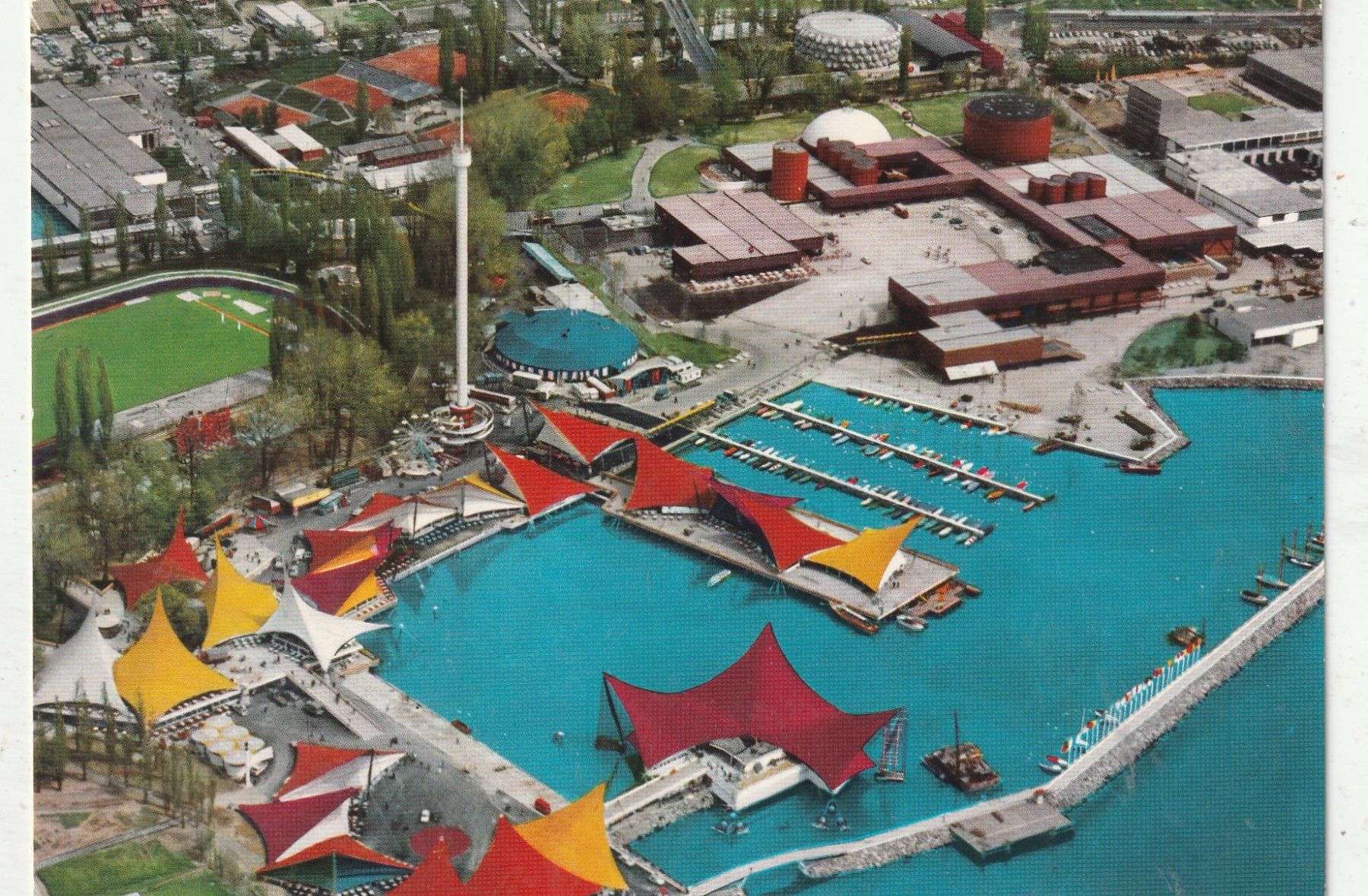 Cartoline postali: Expo Lausanne 1964 – Usato da Lumbrein venduto da made02