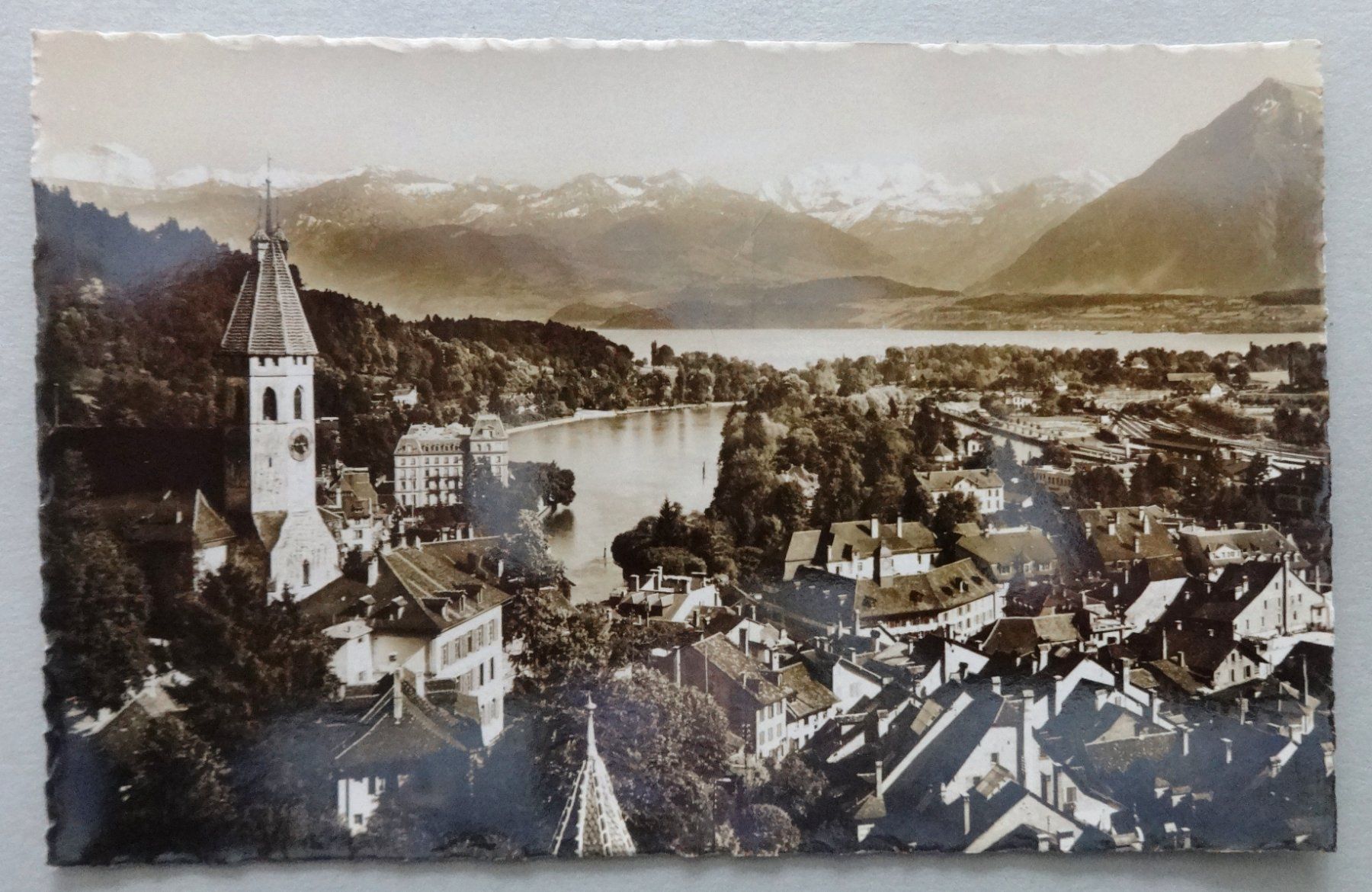 Cartes postales: Thun und die Alpen – D'occasion à Fétigny par Billy2miny