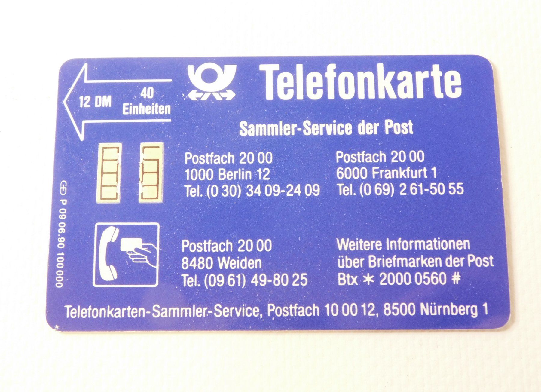 Telefon- & Taxkarten: Telefonkarten Deutsche Bundespost 1990er – Gebraucht aus Emmenbrücke von Ulisse-22