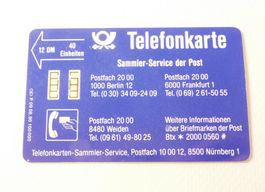 Telefonkarten Deutsche Bundespost 1990er