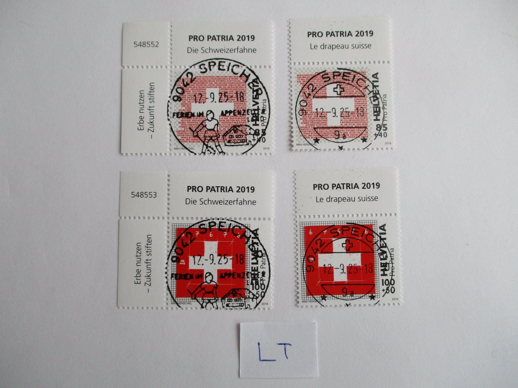 Tutti i francobolli: Voll Letzttagsstempel der Postschliessung 9042 Speicher – Usato da Langnau b. Reiden venduto da Aktuell88