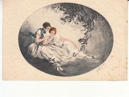 Künstlerkarte Paris Gravures Nr. 1052 Art Deco J. Hardy