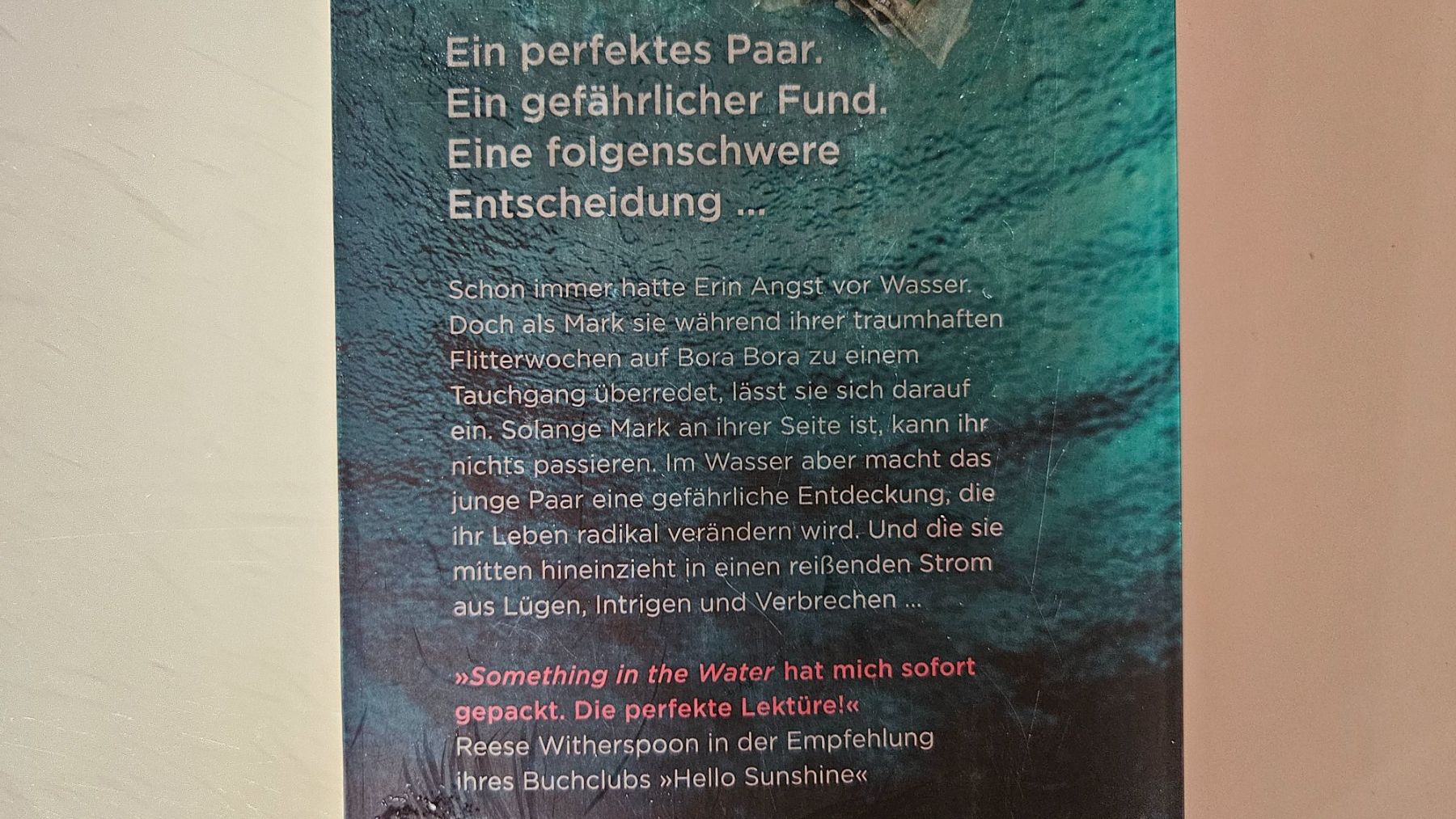 Libri: Thriller - Something in the Water – Usato da Basel venduto da True_Hofer_Store 1