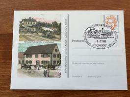 Schifferstadt Bahn 150 J. Deutschland 1998  gest.(E1589)