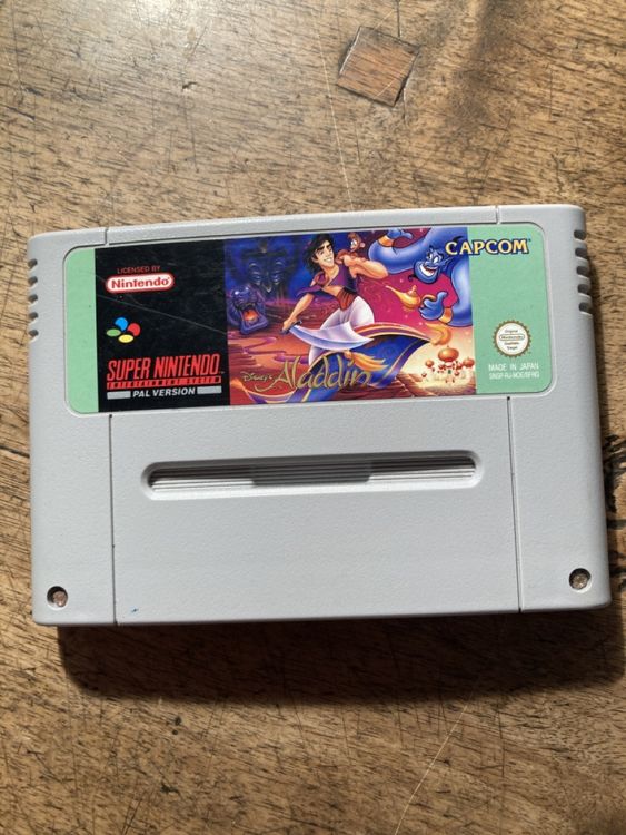 Super Nintendo SNES game Aladdin (Gebraucht) in Solduno für CHF 9 – mit ...