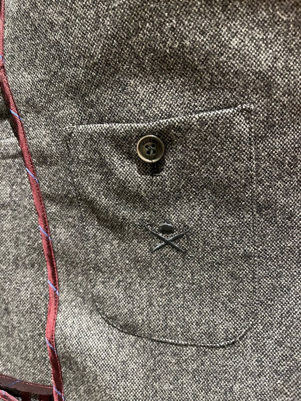 Hackett Completi: Hackett Jackett / Blazer, neu, Grösse S, Grau – Nuovo (secondo la descrizione) da Oberweningen venduto da Lake1980 6