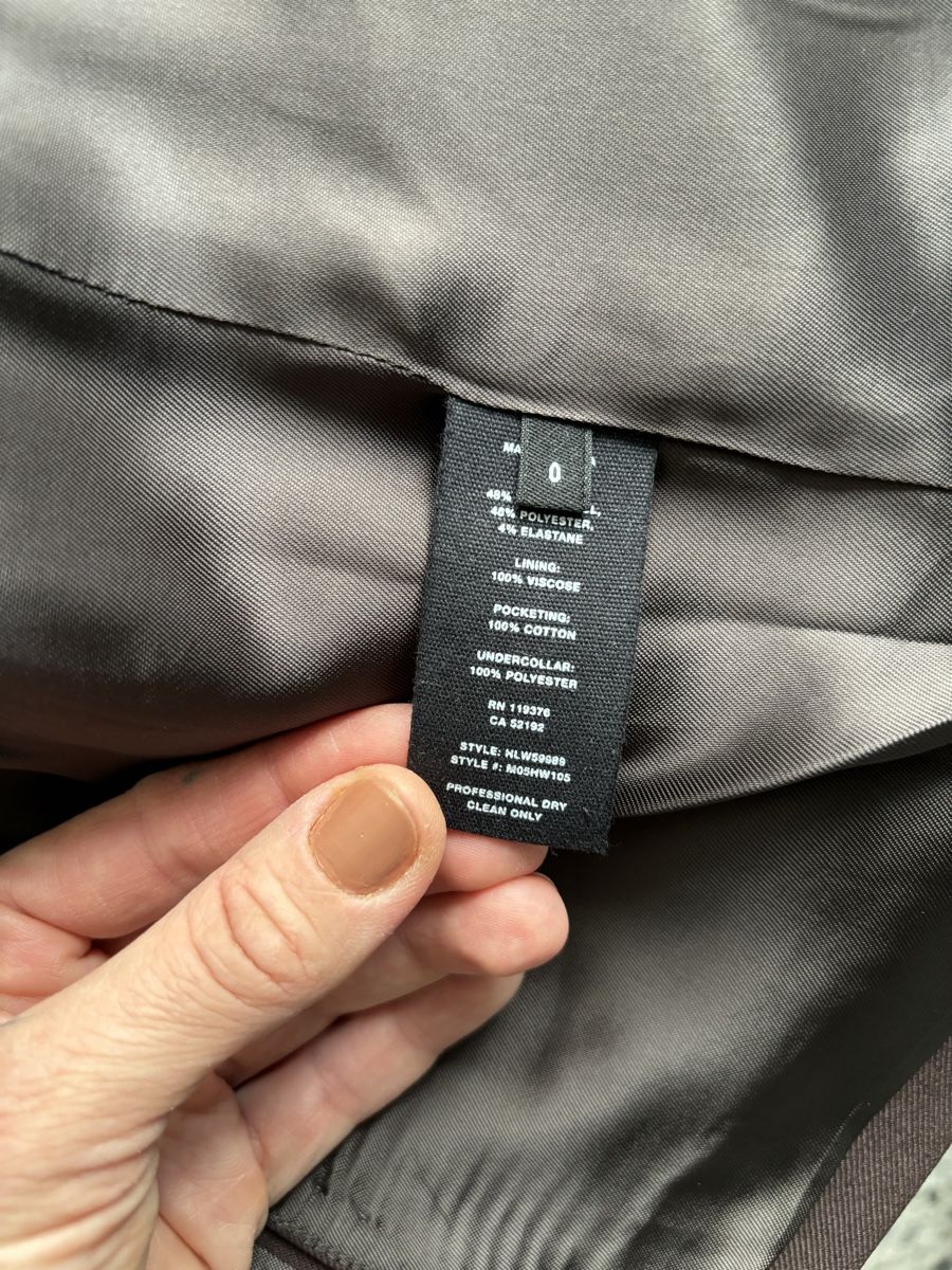 Helmut Lang Giacche: Helmut Lang Blazer – Nuovo (secondo la descrizione) da Zürich venduto da mfl_qrz8 3