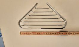 Verchromte Duschablage für Ecke, Top Zustand! Metall