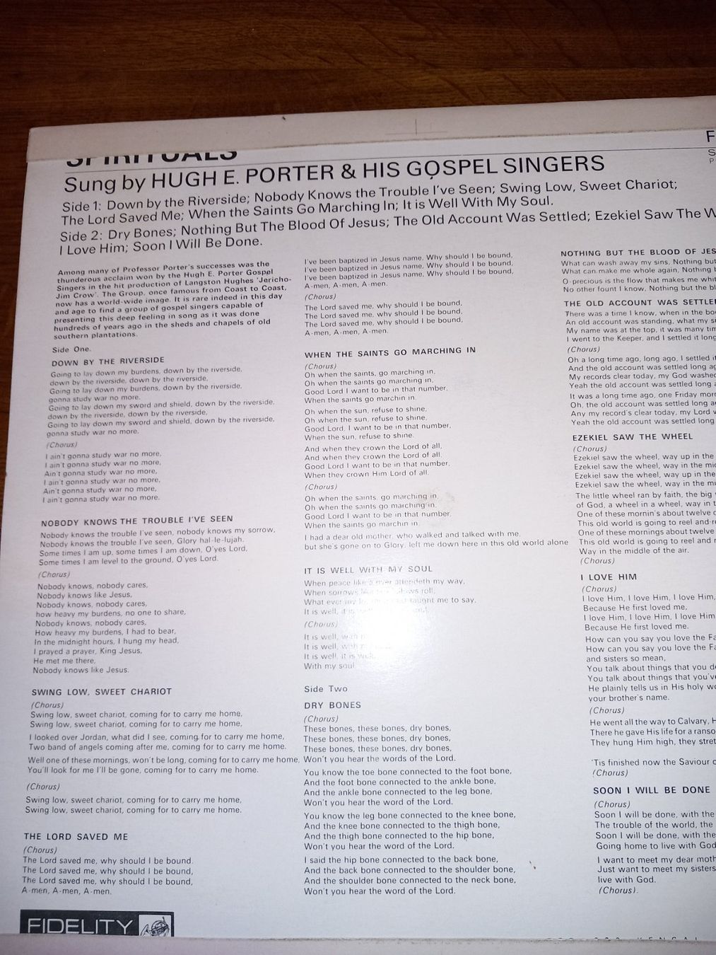 Dischi in vinile: Vinyl spirituals – Usato da Le locle venduto da juliensaran 2