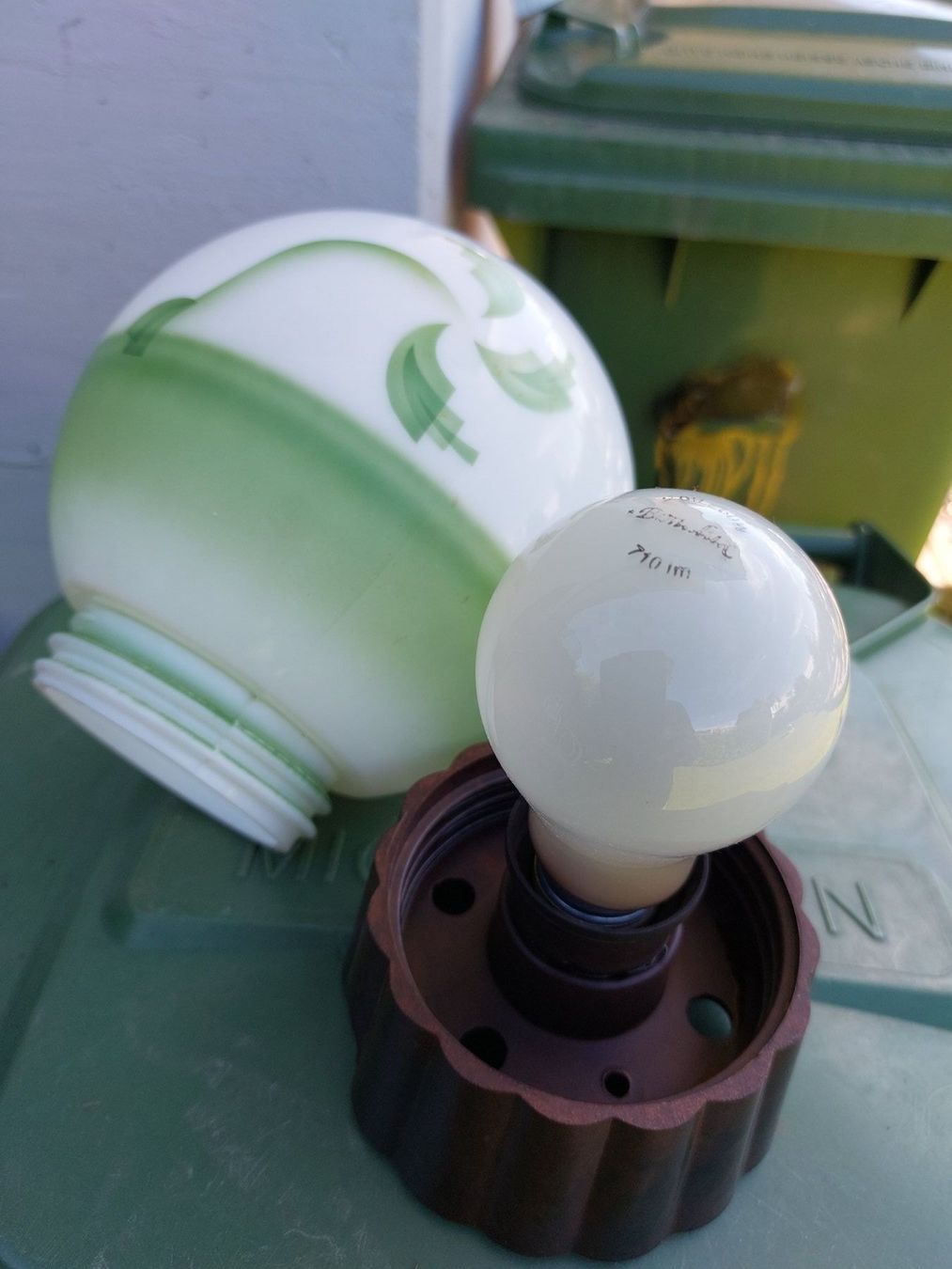 Lampadari & plafoniere: Kugellampe alte Deckenlampe – Usato da Ganterschwil venduto da HeidiuPeter 3