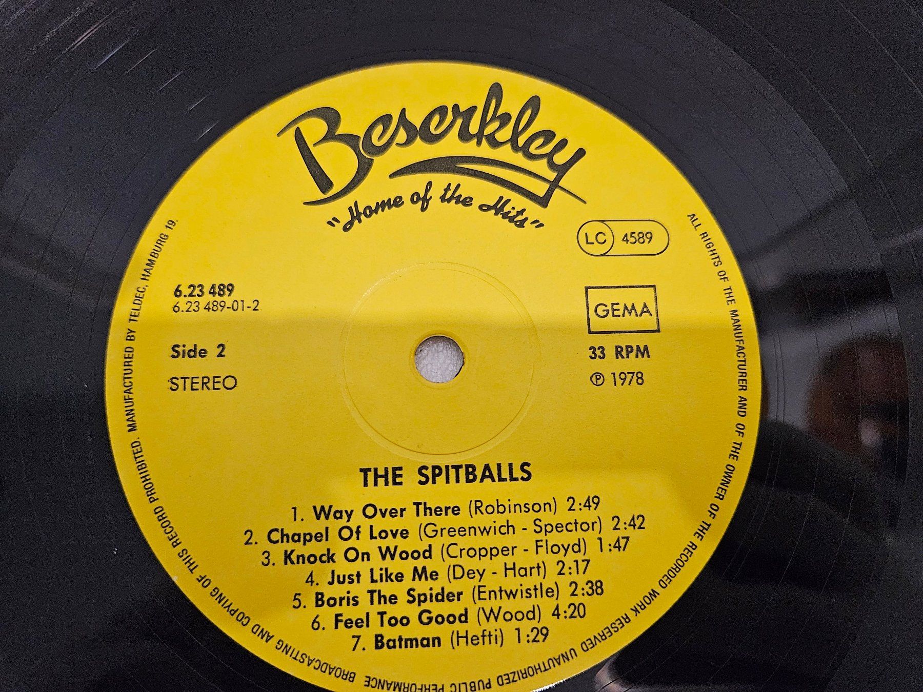 Dischi in vinile: The Spitballs – Spitballs – Usato da Uster venduto da Vinyl-Leidenschaft 8
