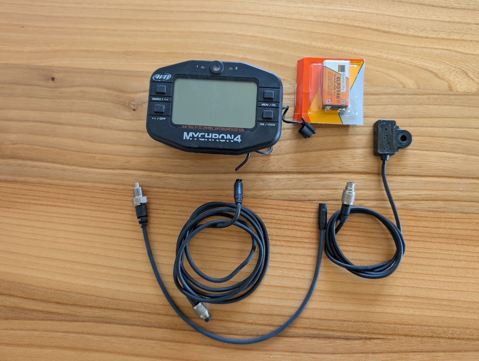 Karts: Aim MyChron 4 mit Wassertemperatur und Magnetsensor – D'occasion à Oberbalm par Haasei