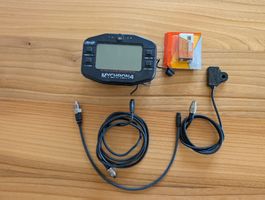 Aim MyChron 4 mit Wassertemperatur und Magnetsensor