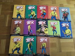 Tex Willer Comics -70 ANNI 13 X HARDCOVER Bände