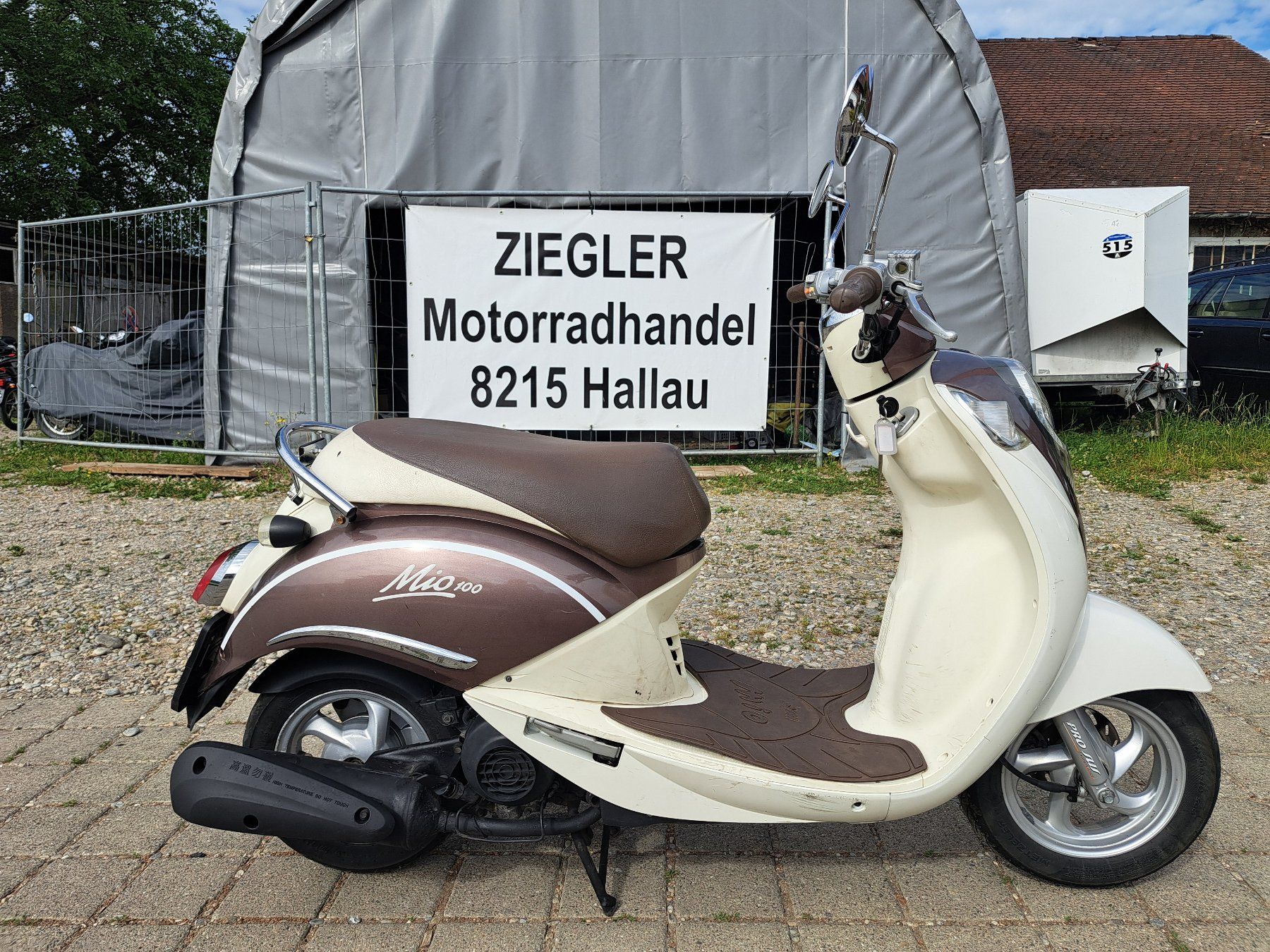Sym Scooter: SYM Mio 100 Roller Scooter Lieferung möglich – Usato da Hallau venduto da ZIEGLER-Motorhandel