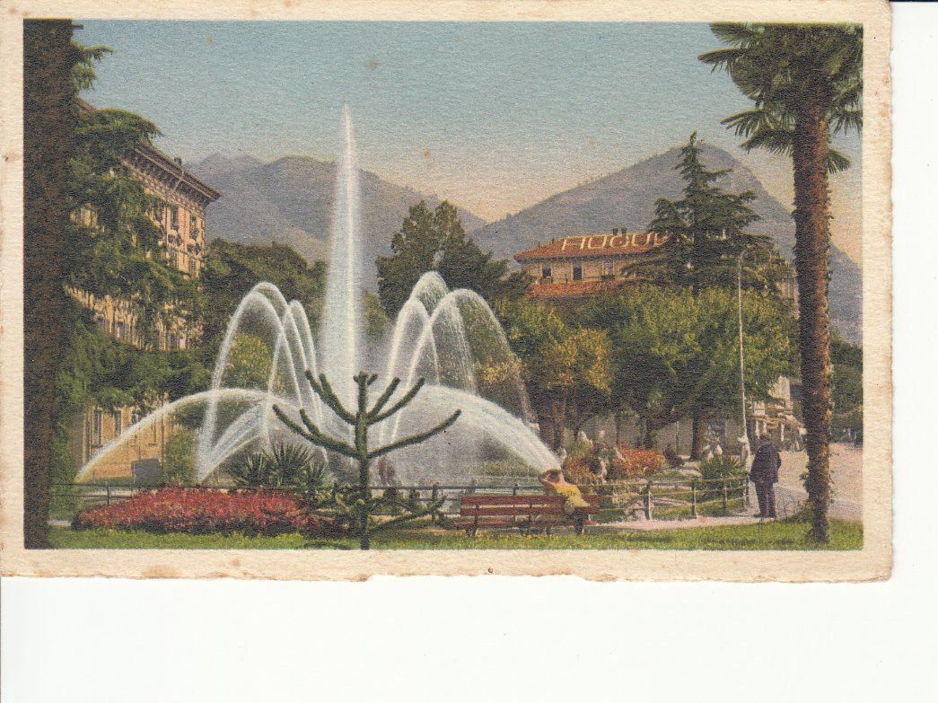 Cartoline postali: Lugano ca. 1945 – Usato da Bürglen TG venduto da StampGraf