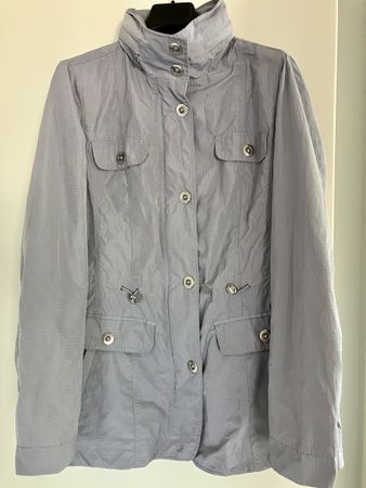 Giacca a vento donna grigia perla marca M&S