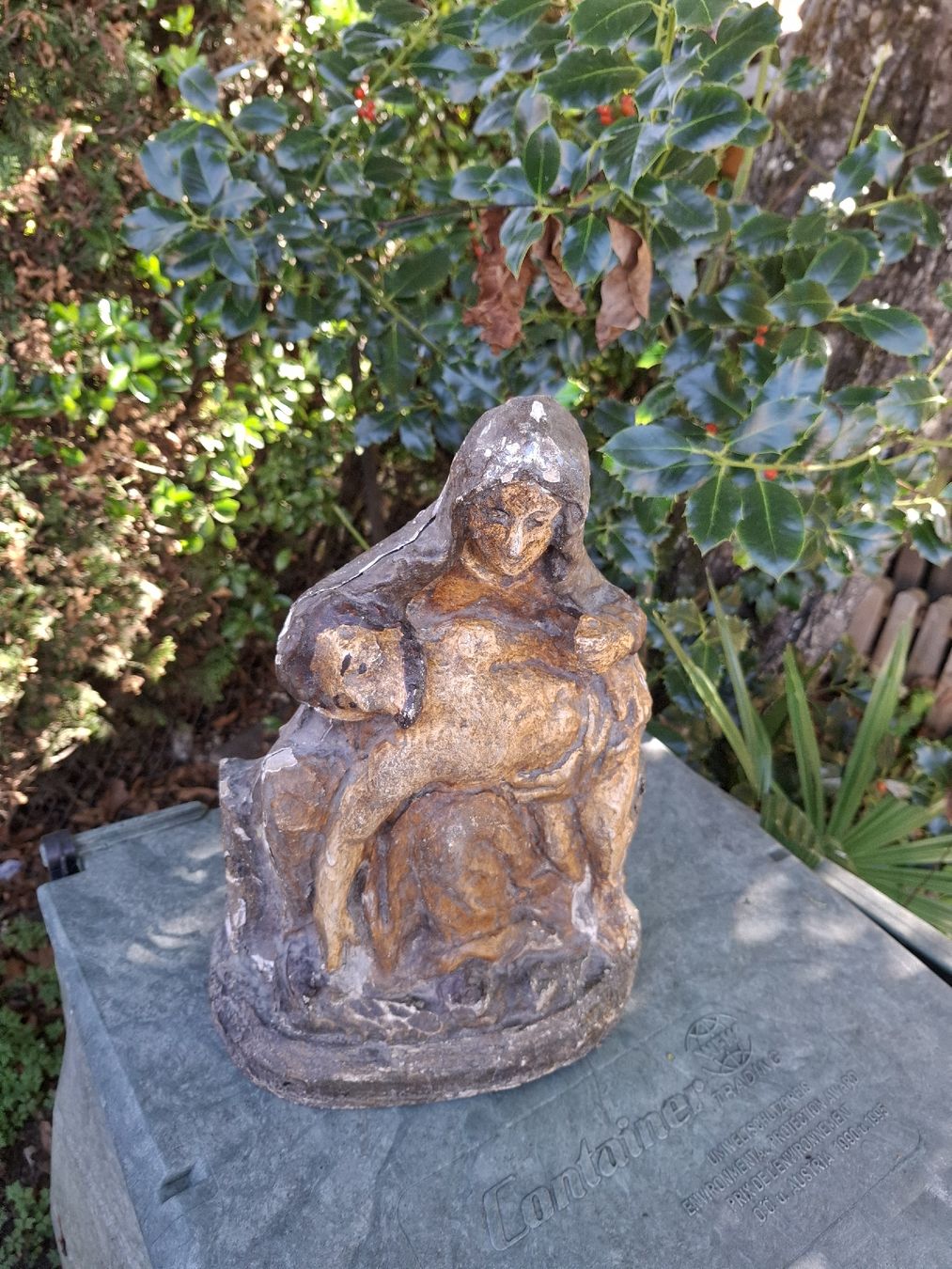 Skulpturen & Statuen: statut piéta bois – Gebraucht aus Villeneuve von BibiVintage 6